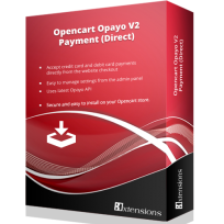 Opencart opayo v2 payment (Direct)