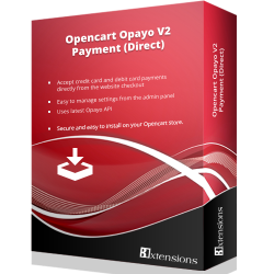 Opencart opayo v2 payment (Direct)