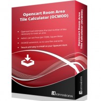 Opencart Room Area Tile Calculator OCMOD