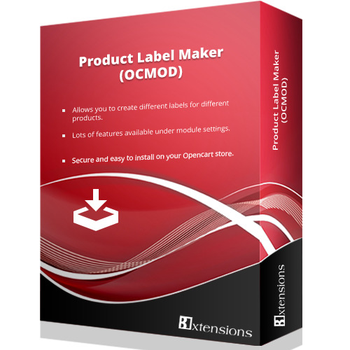 Product Label Maker (OCMOD)