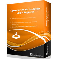 Website access login required